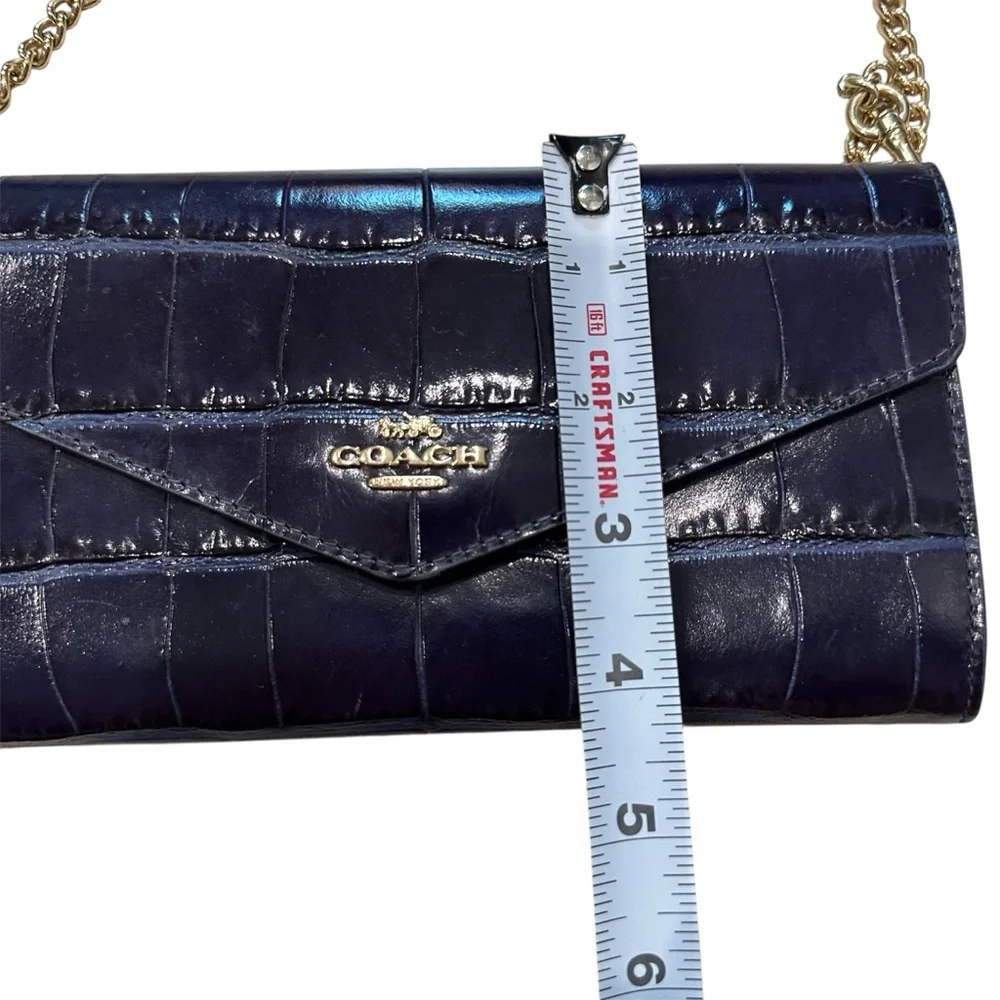 Coach Dark blue crossbody‎ bag